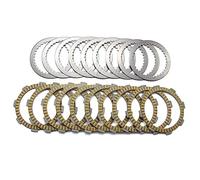 XEBRAD Kit de disque de friction d'embrayage de moto, for VFR400R NC30 1989 1990 1991 1992 22201-166-000 22201-MR8-000 22321-KE8-000 Disque de friction d'embrayage
