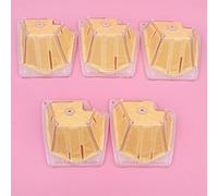 XEBRAD Kit de Filtre à Air de Remplacement for tronçonneuse 11331201604, 5 pièces/lot, MS280 MS280C MS270 MS270C, Nettoyeur d'air Filtre à air pour Tondeuse à Gazon