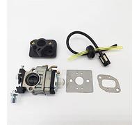 XEBRAD Kit de filtre de tuyau de carburant d'admission de joint de carburateur de 15mm, pièces de rechange for débroussailleuse 43cc 52cc 40-5 BC430 CG430 Kit carburateur 2 temps