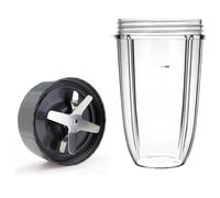 XEBRAD Kit de pièces de Rechange for Blender 24OZ Cup et extracteur Blade Compatible, for, Pro 600W/900W Series Lames croisées d'extracteur