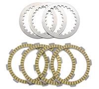XEBRAD Kit de plaque de disque de friction d'embrayage de moto, for ATV TRX90 XZ100 CR50 CRF100 TRX90EX TRX90X TRX125 J XL100 XR100 XR100R CR60 Disque de friction d'embrayage