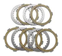 XEBRAD Kit de plaque de friction d'embrayage de moto, for CR85R CR85RB CB100 CB100N CB125 CLR125 CBT125 SL100 SL125 CL125 CD125 CLR125 Disque de friction d'embrayage