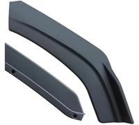 XÉBRAD Kit de Protection de Pare-Choc Avant en Fibre de Carbone for Kia Optima K5 2014-2017, Couleur contrastée (Carbone Rouge) lèvre de séparation de Voiture(Black All Matte Black)