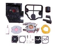 XEBRAD Kit de réparation carburateur, for Husqvarna, 136 137 141 142, joint d'étanchéité, filtre à air, tronçonneuse d'admission, pièce rechange Joint de carburateur