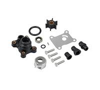XEBRAD Kit de rotor de pompe à eau, pour Johnson Evinrude, 2 4 SUW 9,9 15 CV, pour remplacement de moteur hors-bord 18-3327 1 pack remplacement kit rotor pompe à eau
