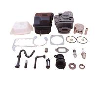 XEBRAD Kit de silencieux d'échappement à Piston cylindre 49mm, for STIHL, MS361 MS 361, joint d'admission de ligne de filtre à huile et à Air 1135 020 1202 Joint de carburateur