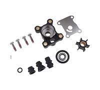 XEBRAD Kit d'entretien de réparation/reconstruction de rotor de pompe à eau, pour Johnson, pour Evinrude 9,9 CV 15 CV Outbord OMC 394711 0394711 Kit de rotor de pompe à eau