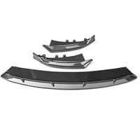 XÉBRAD Lame de Pare-Choc Avant Noire, Accessoire for BYD, kit de carrosserie for véhicule électrique, becquet 2022-2023-2024 (Peinture Carbone) lèvre de séparation de Voiture(Black Carbon Paint)