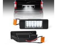 XEBRAD Lampe de Plaque d'immatriculation LED sans Erreur, for Vito Viano W639 2003-2014 Sprinter W906 2006-2018 Éclairage de Plaque d'immatriculation