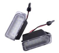 XEBRAD Lampe d'éclairage de plaque d'immatriculation légère, for Jaguar, for XF, for Ford, for Edge Escape, for Focus, 6M2A13550AA C2D16179 5105886 1423046 1504964 542119 Éclairage de la plaque d'imma