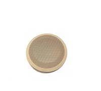 XEBRAD LHD RHD - haut-parleur de porte intérieure avant et arrière de voiture, couverture sonore, for BMW, série 3 X1 E90 E91 E84 318 320 325i Garniture de haut-parleur de voiture(E90 E91 E84 Beige)