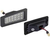 XEBRAD Lot de 2 feux plaque d'immatriculation à LED blancs for Mazda Berline DJ DL 15-17, 3 Axela 13-18, CX-3 CX3 15-21 Unité d'éclairage de plaque d'immatriculation de voiture