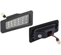 XEBRAD Lot de 2 feux plaque d'immatriculation à LED blancs for Mazda Berline DJ DL 15-17, 3 Axela 13-18, CX-3 CX3 15-21 Unité d'éclairage de plaque d'immatriculation de voiture