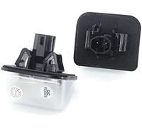 XEBRAD Lot de 2 feux plaque d'immatriculation blancs sans erreur, for Mazda CX-7 CX7 2007 2008 2009 2010 2012 CX-5 CX5 2013 2014 Unité d'éclairage de plaque d'immatriculation de v