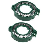 XEBRAD Lot de 2 supports fixation for ampoules phares, adaptateur douille, support for au xénon, noir, for modèles D1S, D2S, D3S et D4S Adaptateur pour ampoule de phare(Green)