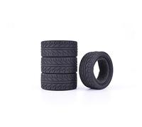 XEBRAD Lot de 4 pneus en Caoutchouc Speed Drift 26 mm RC 1/10, for, for HPI, for HSP, for Kyosho, Accessoires de Voiture de Course sur Route RC, for Hot Wheels,(AX-8002)