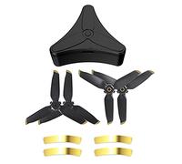 XEBRAD Mallette de Rangement d'hélice à dégagement Rapide, Anti-Choc, Anti-poussière, Moulage précis, Portable, for Drone FPV Hélice de Drone(4pcs Gold Box)