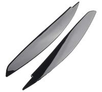 XEBRAD Paire de sourcils de phares ABS for Série 1 E87, E88, E81, E82 (2008-2013), autocollants et accessoires Film teinté pour phares
