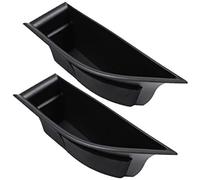 XEBRAD Plateau de support conteneur stockage poignée porte pour avant boîte d'accoudoir voiture, pour Range, pour Rover, pour Evoque 2012 2013 2014 boîte de rangement pour poignée de porte de voiture