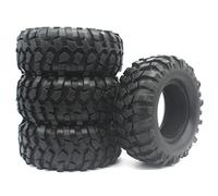 XEBRAD Pneus en Caoutchouc for modèle de Voiture RC à l'échelle 1:10, diamètre de 1,9 Pouce, 117 108 102 96 mm, Pneu for Gravier Super Souple(96MM-4PC)