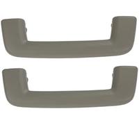 XEBRAD Poignée de sécurité for toit intérieur voiture, for Land Rover, Discovery 3, 4 (1 pièce arrière grise) Poignée de toit de voiture(BLACK 1 Pair Grey Front)