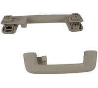 XEBRAD Poignée de sécurité for toit intérieur voiture, for Land Rover, Discovery 3, 4 (1 pièce arrière grise) Poignée de toit de voiture(BLACK 1pcs Beige Rear)
