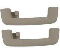 XEBRAD Poignée de sécurité for toit intérieur voiture, for Land Rover, Discovery 3, 4 (1 pièce arrière grise) Poignée de toit de voiture(BLACK 1 Pair Beige Rear)