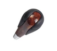 XEBRAD Pommeau de levier de vitesse automatique for voiture, for Toyota, Estima, Hilux, Crown Innova Matrix Venza Cache-soufflet de levier de vitesse(BLACK Wood)