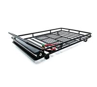 XEBRAD Porte-Bagages de Toit en métal 1/10 RC Car Trx4, for RC4WD, Cherokee Wrangler, for Axial, Scx10 Galerie de Toit pour Voiture Miniature(B)