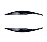 XÉBRAD Pour la série 3 320i 330i 2005-2012, décoration extérieure d'automobile de sourcil phare, pour BMW, pour E90 E91 2005 2012 bande de garniture de sourcil de phare de voiture(Lghx-1-1)