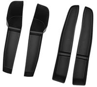 XÉBRAD Pour Tesla, pour accessoires de support 4 pièces/ensemble boîte rangement latérale porte voiture poignée pour avant arrière accoudoir plateau boîte de rangement pour poignée de porte de voiture