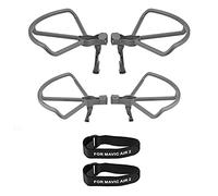 XEBRAD Protège-hélices Lame Train d'atterrissage Pliable Installation Rapide Anneaux de Protection Accessoires de Drone Mavic Air 2 /, for DJI, Mavic Air 2 Protection d'hélice de Drone(Set A Black)