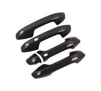 XEBRAD RHD, pour Kia, Ceed 3 Cee'd CEE D SW Proceed 2018-2021 Fibre | de carbone Chrome poignée de porte de voiture couverture garniture autocollant accessoires de style
