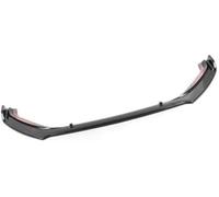 XÉBRAD Séparateur de Pare-Chocs Avant for VW, Golf 7.5 2014 2015 2016 2017, Lame de Protection inférieure (Noir Brillant) lèvre de séparation de Voiture(Black Carbon Fiber Look)