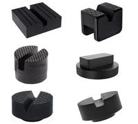 XEBRAD Support de cric de levage de voiture universel, tampons en caoutchouc, adaptateur de protection de cadre, coussinet en caoutchouc de cric de voiture fendu au sol, for Lexus, for Subar, for Fiat