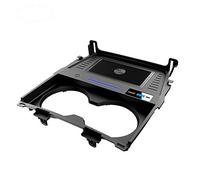 XEBRAD Support de Panneau de Chargement sans Fil for téléphone avec Conduite à Gauche, for, for Mazda, 2020 Axela 3 Chargeur de téléphone Chargeur sans Fil monté sur Voiture(Three Coil 10W)