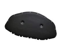 XEBRAD Tapis d'isolation thermique et acoustique for capot avant, for Skoda, Octavia, Mk4 NX 2020 2021 2022 2023 2024 Bouclier thermique moteur(Schwarz)