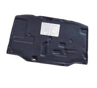 XEBRAD Tapis insonorisant for capot avant, for Toyota, for Land Cruiser, J100 1998 1999 2000 2001 2002 2003 2004 2005 2006 2007 Bouclier thermique moteur(BLACK 1pcs Aluminum Foil)