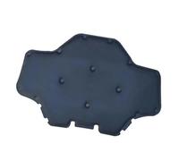 XEBRAD Tapis isolant en coton for capot avant de voiture, for , X3 G01 X4 G02 2018 2019 2020 2021 2022 2023 Bouclier thermique moteur(BLACK Style 1)