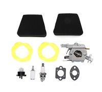XEBRAD Tondeuse à gazon coupe gazon carburateur métal remplacement outils de jardinage pièce détachée accessoire tronçonneuse Kit carburateur 2 temps