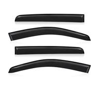 XEBRAD Visières de porte for Mazda Bt50 2012 - 2020, 4 pièces, accessoires voiture, pare-vent, protection contre la pluie et le soleil, déflecteurs fenêtre Déflecteur solaire de porte de voiture