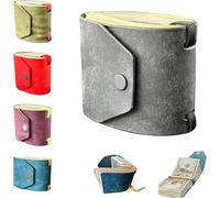 Xebular The Cash Wrap Portefeuille en cuir avec accès rapide aux espèces, portefeuilles de voyage simples, bandes de sac à main pratiques avec fermoir magnétique, petit portefeuille compact de luxe