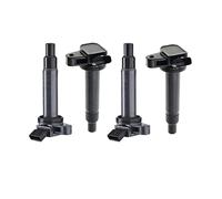 XEDLAMP 1/4Pcs 90919-02249 Bobine d'allumage, for Toyota, 4Runner, for Land Cruiser, for Lexus, GS300 GS400 GS430 GS IS LS LX SC 90919-02230 90919-02259 Bobine d'allumage(BLACK 4pcs)