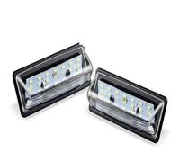 XEDLAMP 1 paire 18 3528 SMD, for NISSAN, for TEANA J31 J32 for Maxima Cefiro for Altima for Rogue for Sentra lampe de plaque d'immatriculation Éclairage de plaque d'immatriculation à LED de voiture