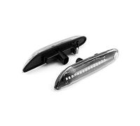 XEDLAMP 2 pièces clignotant fluide dynamique feu de position latéral lampe séquentielle, for, E60 E61 E90 E91 E81 E82 E88 E46 X3 X1 Plaque de stator d'allumage de moto(Transparent shell)