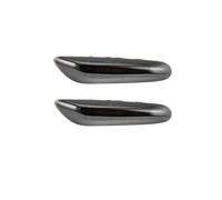 XEDLAMP 2 pièces clignotant fluide dynamique feu de position latéral lampe séquentielle, for, E60 E61 E90 E91 E81 E82 E88 E46 X3 X1 Plaque de stator d'allumage de moto(Smoke Shell)