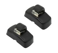 XEDLAMP 2x Clips de crochet de pare-soleil de voiture, support de suspension, support de boucle, for VW, for Caddy, for EOS, for Gol, for Golf, for Lupo Polo, for Sharan, for Touran, Clip de visière a