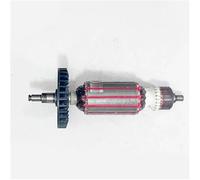 XEDLAMP Armature de AC220-240V, for makita, 9523 9523N 9524NB 9525NB, pièces de rechange de bobine de Stator d'ancrage de moteur de Rotor d'outils électriques Rotor à induit(BLACK Stator)