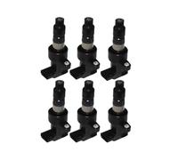 XEDLAMP Bobine d'allumage Bobines de voiture, for Jaguar, for XJ X350/ X-TYPE Estate X400 3.0L 2003-2009 2008 6R8312A366BA C2S42673 C2S11480 XR822478 pack bobines Bobine d'allumage(BLACK 6pcs)