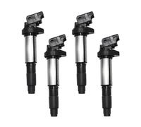 XEDLAMP Bobine d'allumage for voiture, for, for Alpina, B5 B7 X3 X5 325CI 330CI 0221504100 0221504464 12131712223 pack de bobines Bobine d'allumage(BLACK 4pcs)
